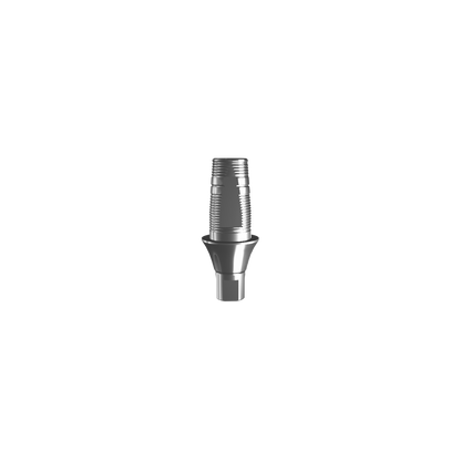 Titanium base, GeoMedi compatible NC (H 2,0 mm) for single.