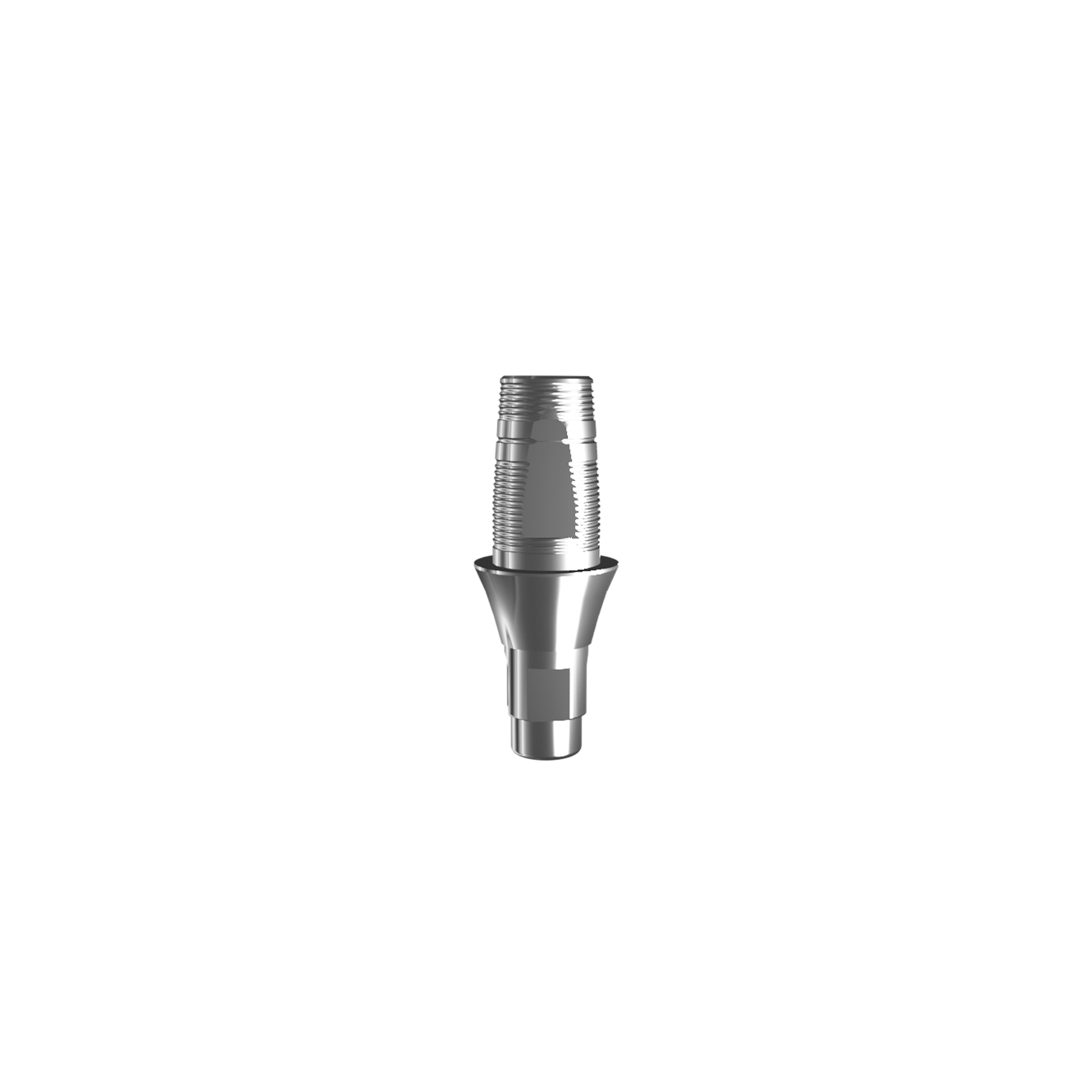 Titanium base, GeoMedi compatible RC (H 2,0 mm) for single.