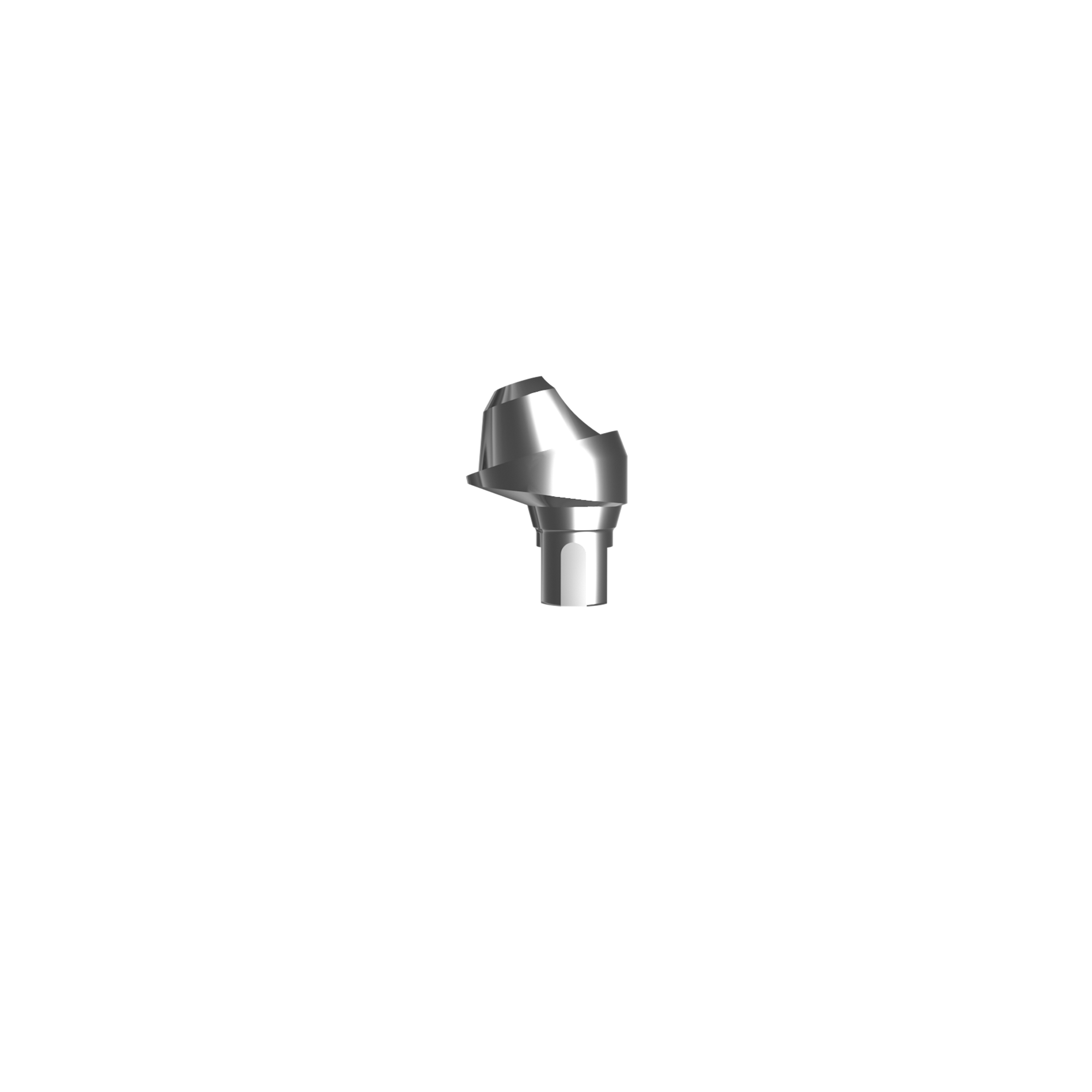 Multi-unit angled abutment NC, 17° (H 2,5 mm), type B.