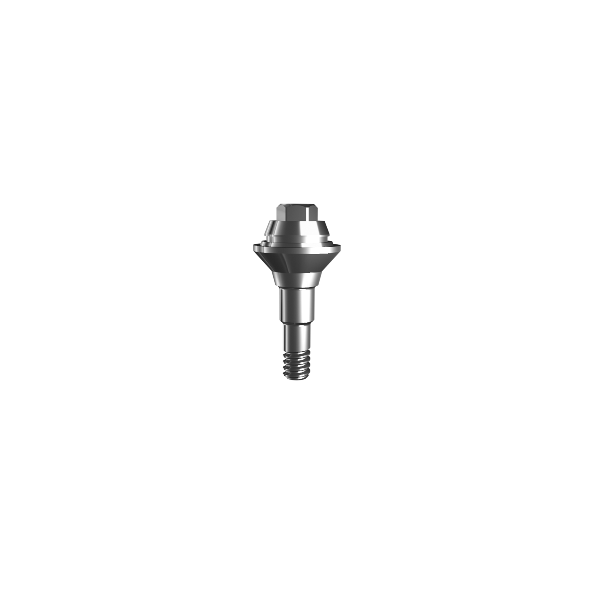 Multi-unit straight abutment NC (H 1,5 mm).