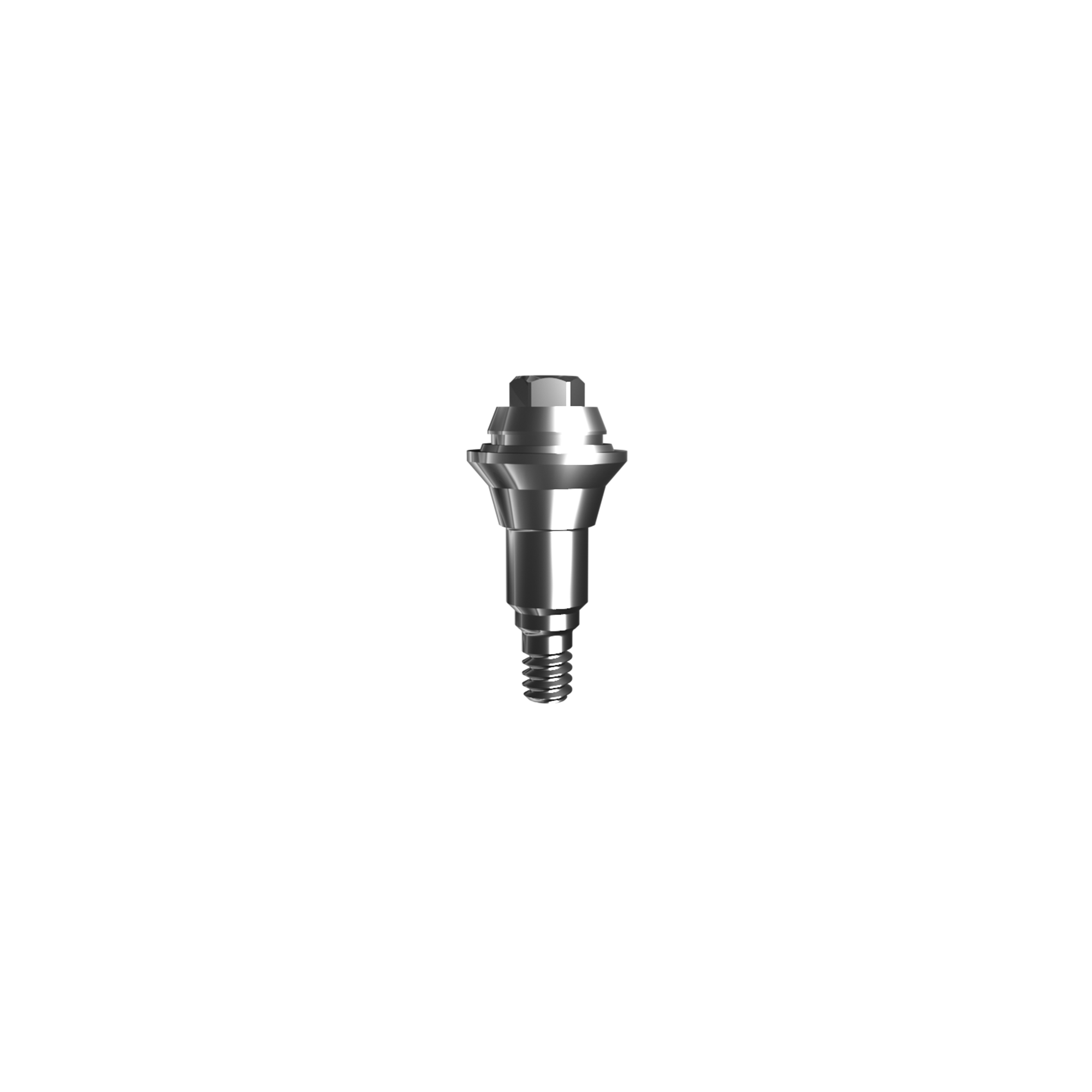 Multi-unit straight abutment RC (H 1,5 mm).