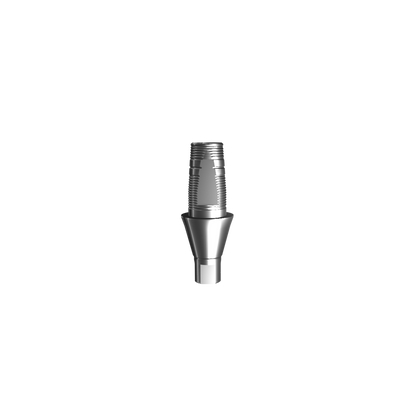 Titanium base, GeoMedi compatible NC (H 3,0 mm) for single.