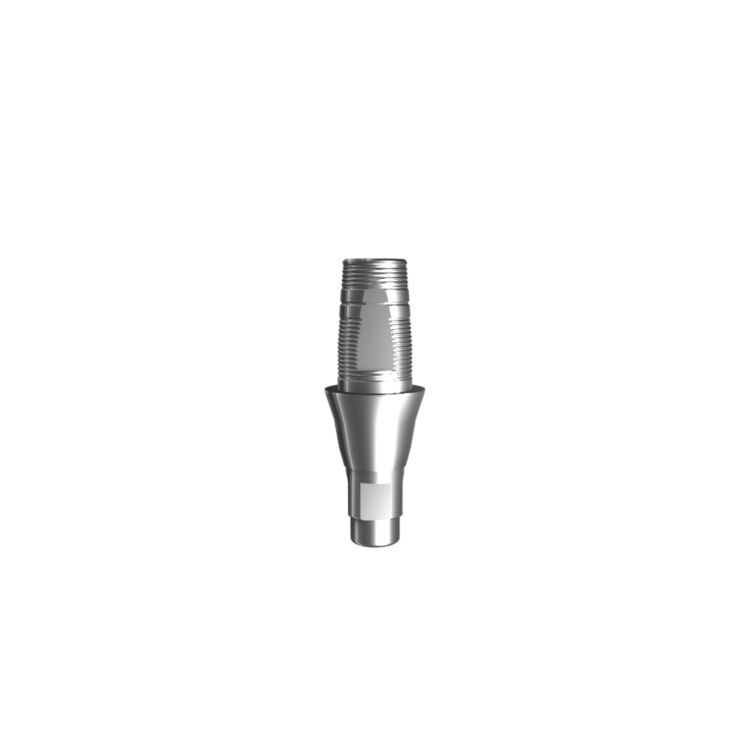 Titanium base, GeoMedi compatible RC (H 3,0 mm) for single.