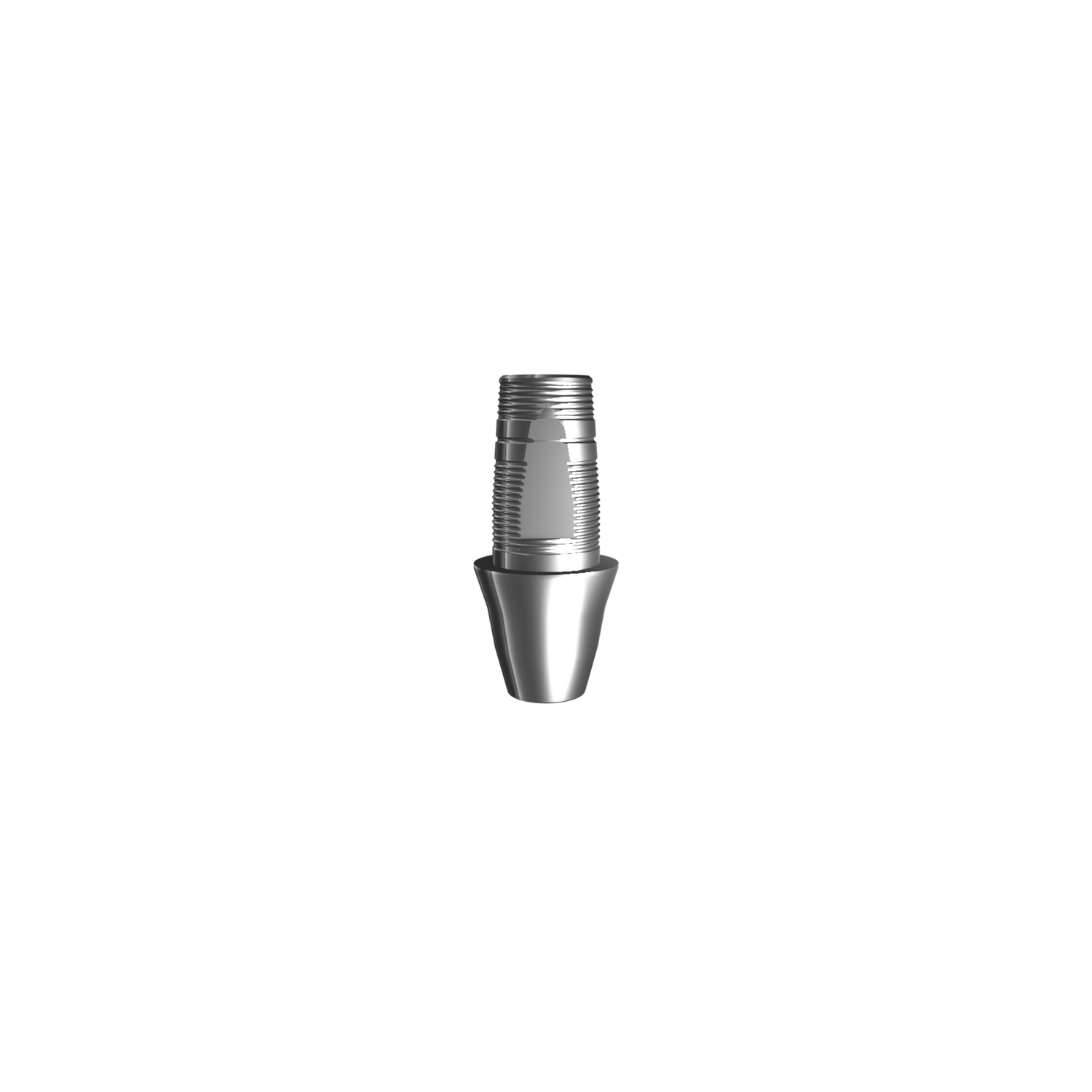 Titanium base, GeoMedi compatible RC (H 3,0 mm) for bridge.