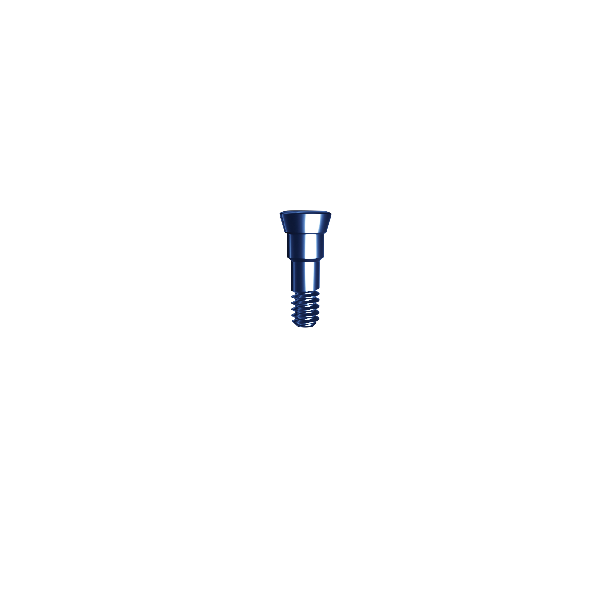 Implant cover screw, NC (H 0,0 mm).