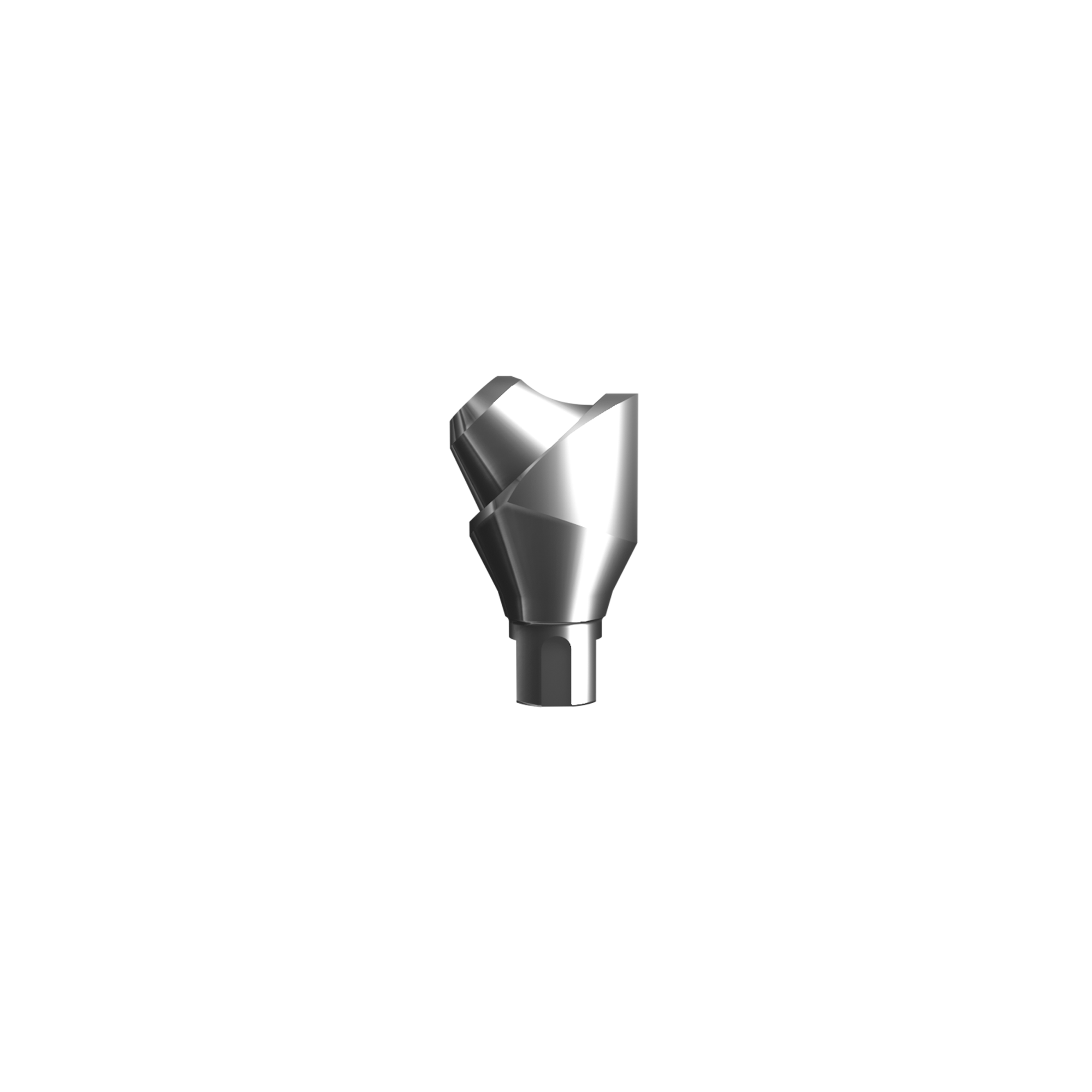 Multi-unit angled abutment NC, 45° (H 5,5 mm), type B.
