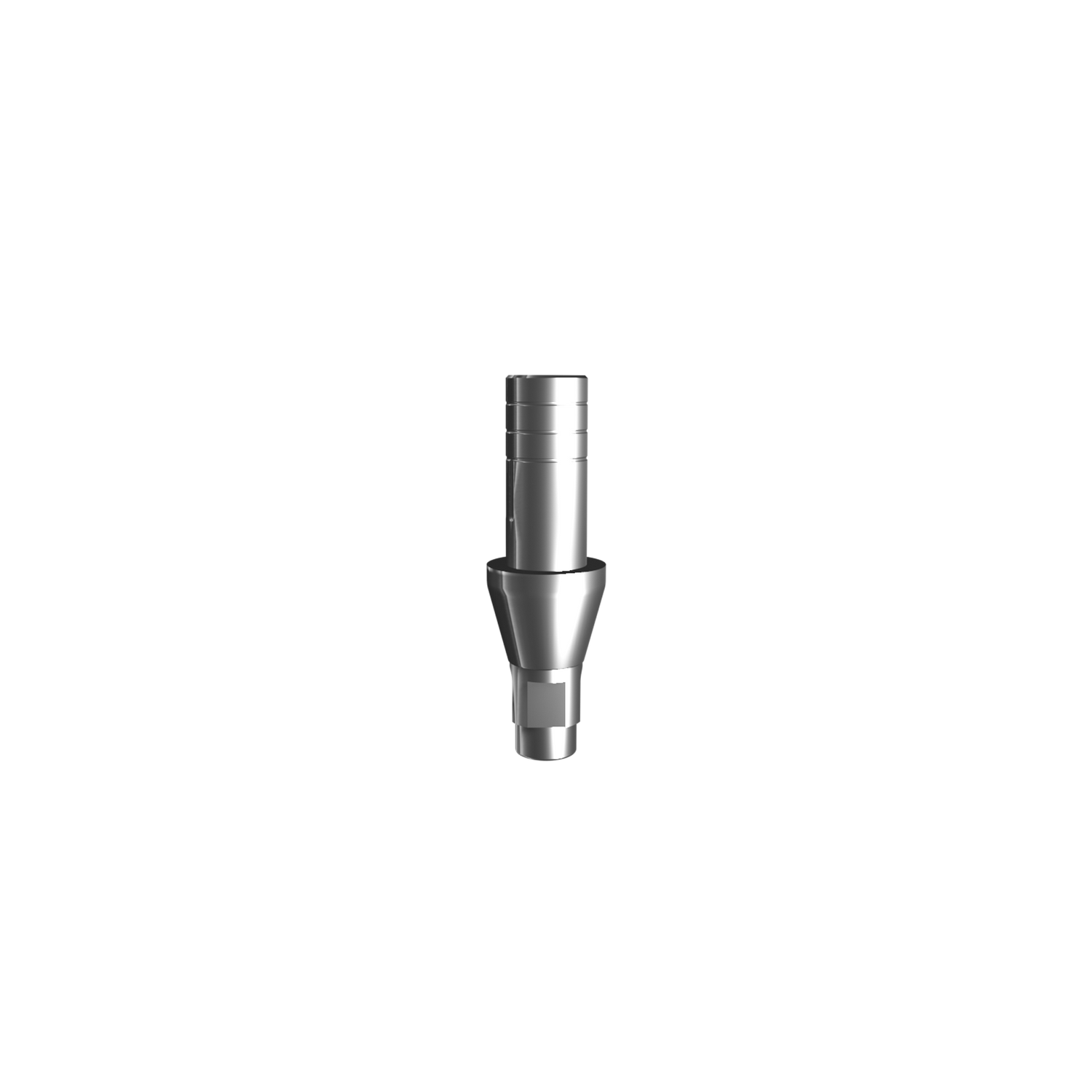 Titanium straight abutment RC for single (H 3.0 mm), for CAD/CAM.