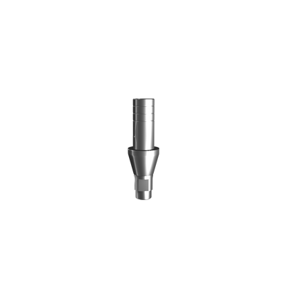 Titanium straight abutment RC for single (H 3.0 mm), for CAD/CAM.