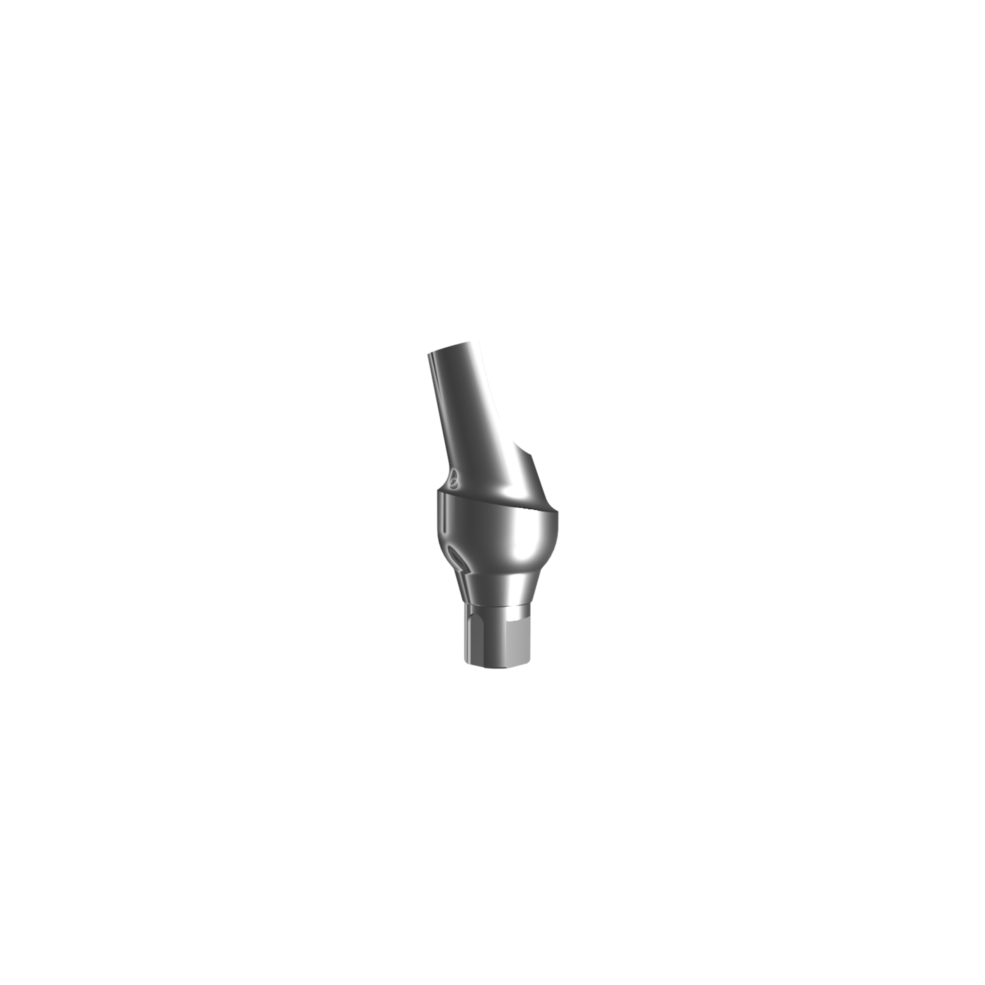Titanium angled abutment 15°, NC (H 3.0 mm).