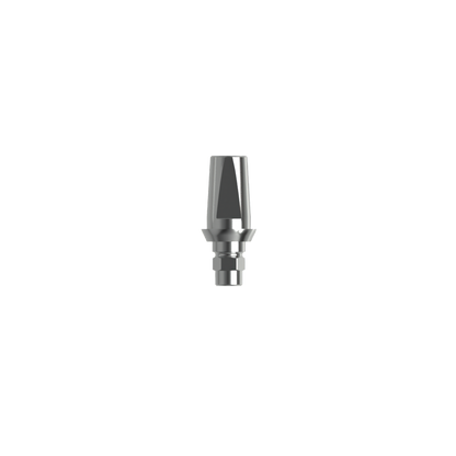 Titanium straight abutment ⌀ 3,4 (H 1.0 mm).