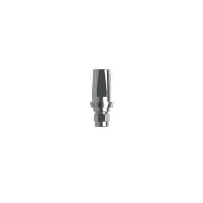 Titanium straight abutment ⌀ 3,8 (H 1.0 mm).