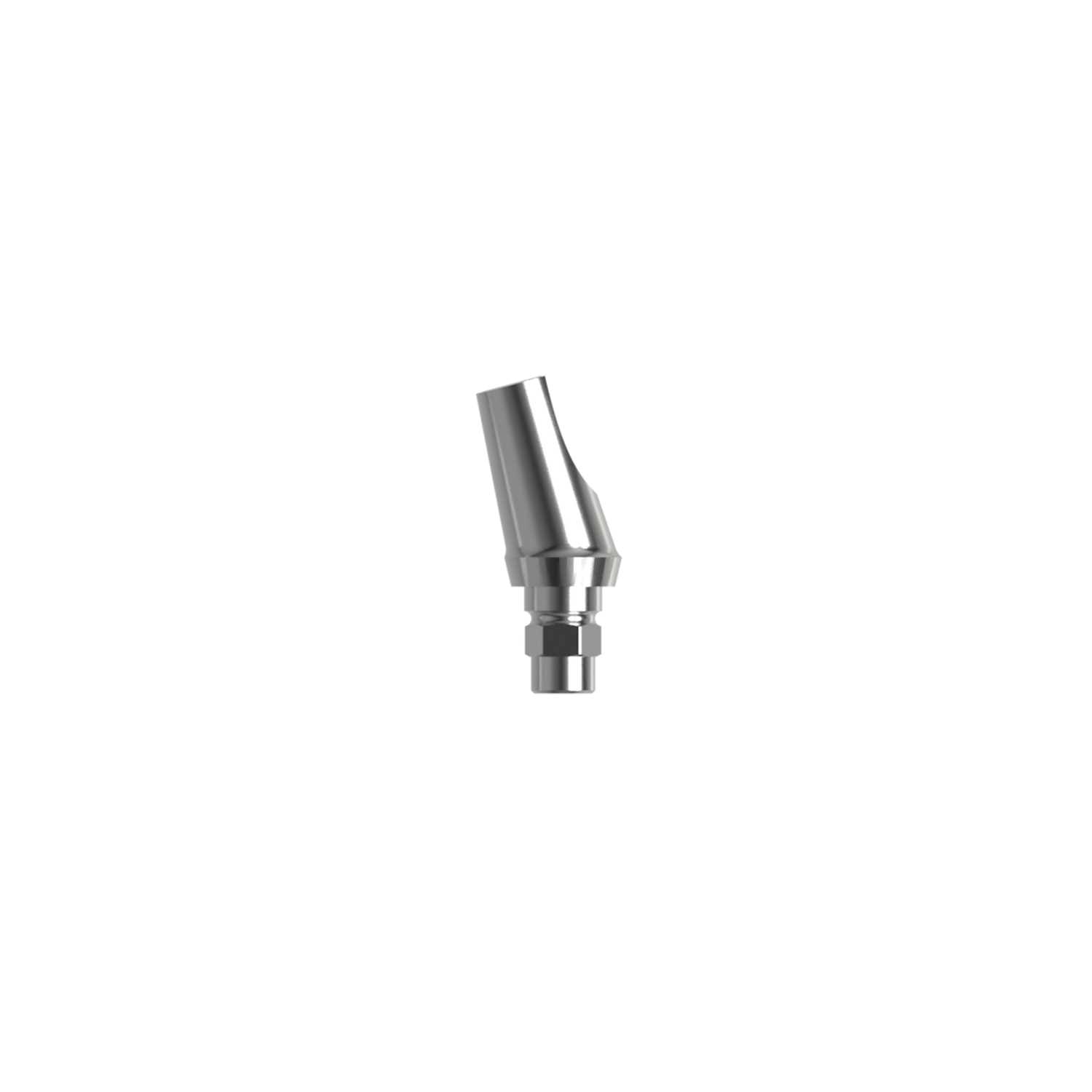 Titanium angled abutment 15°, ⌀ 3,4 (H 2.0 mm).