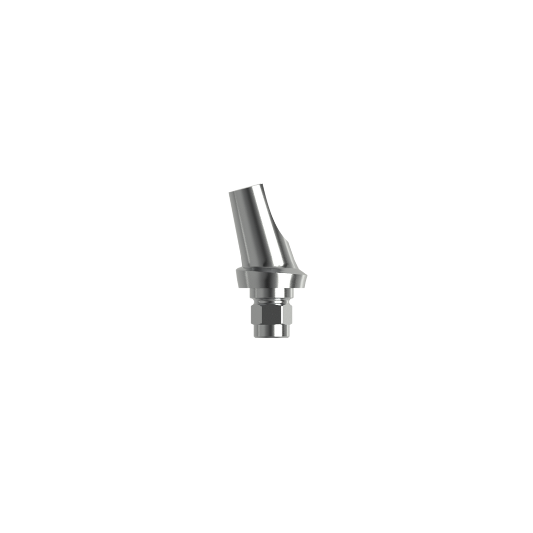 Titanium angled abutment 15°, ⌀ 4,5 (H 1.0 mm).