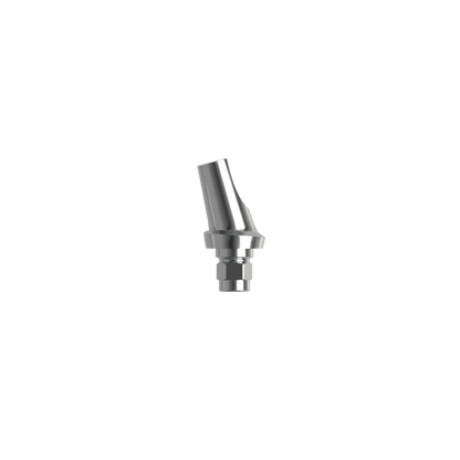 Titanium angled abutment 15°, ⌀ 4,5 (H 1.0 mm).