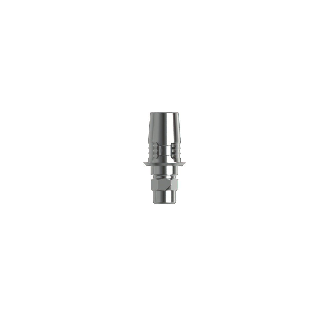 Titanium base, Cerec compatible ⌀ 3,4 (H 0.3 mm) for single.