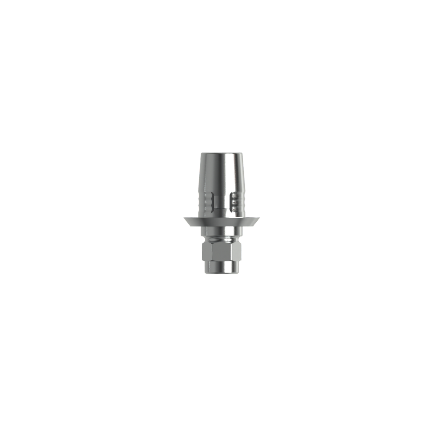 Titanium base, Cerec compatible ⌀ 4,5 (H 0.65 mm) for single.