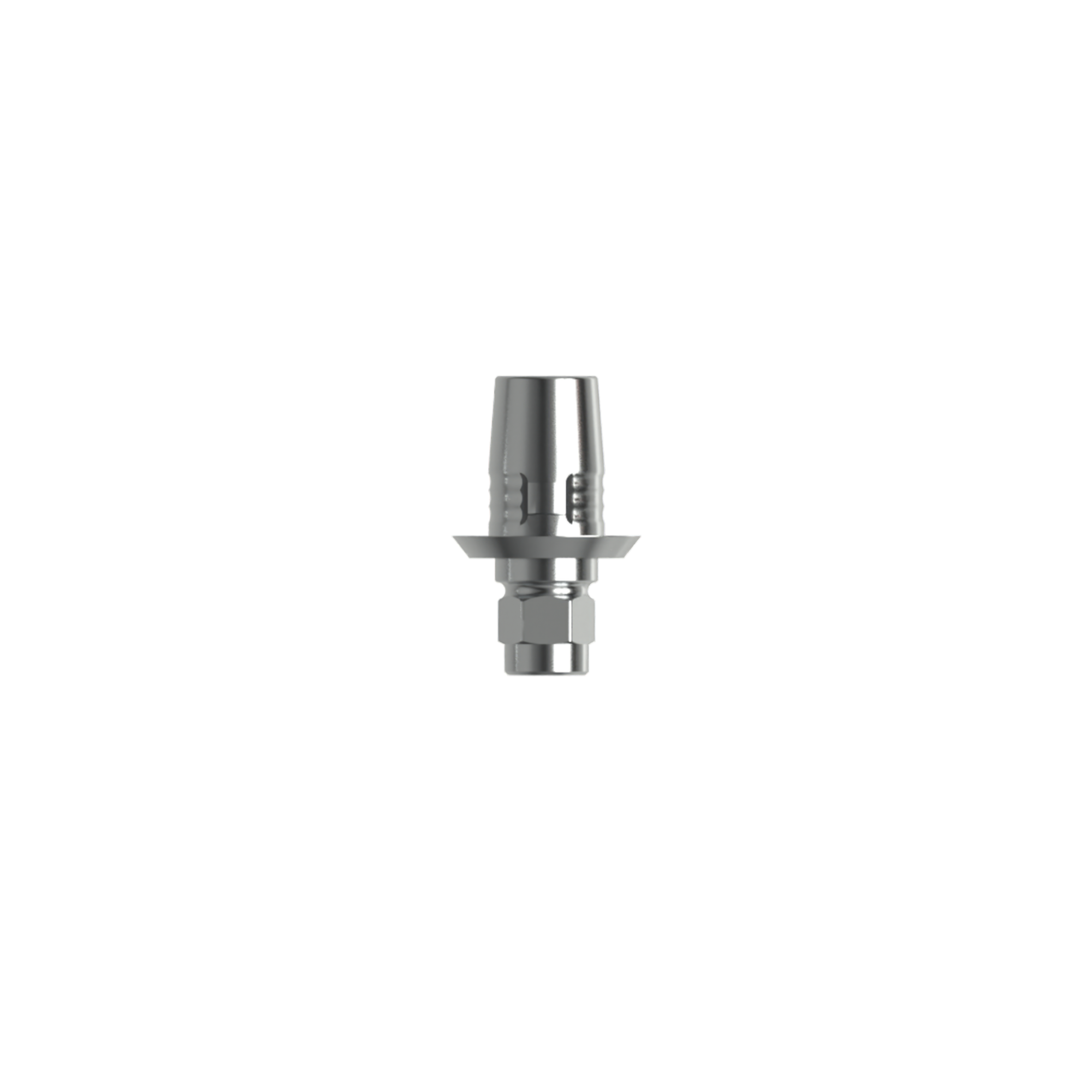 Titanium base, Cerec compatible ⌀ 4,5 (H 0.65 mm) for single.
