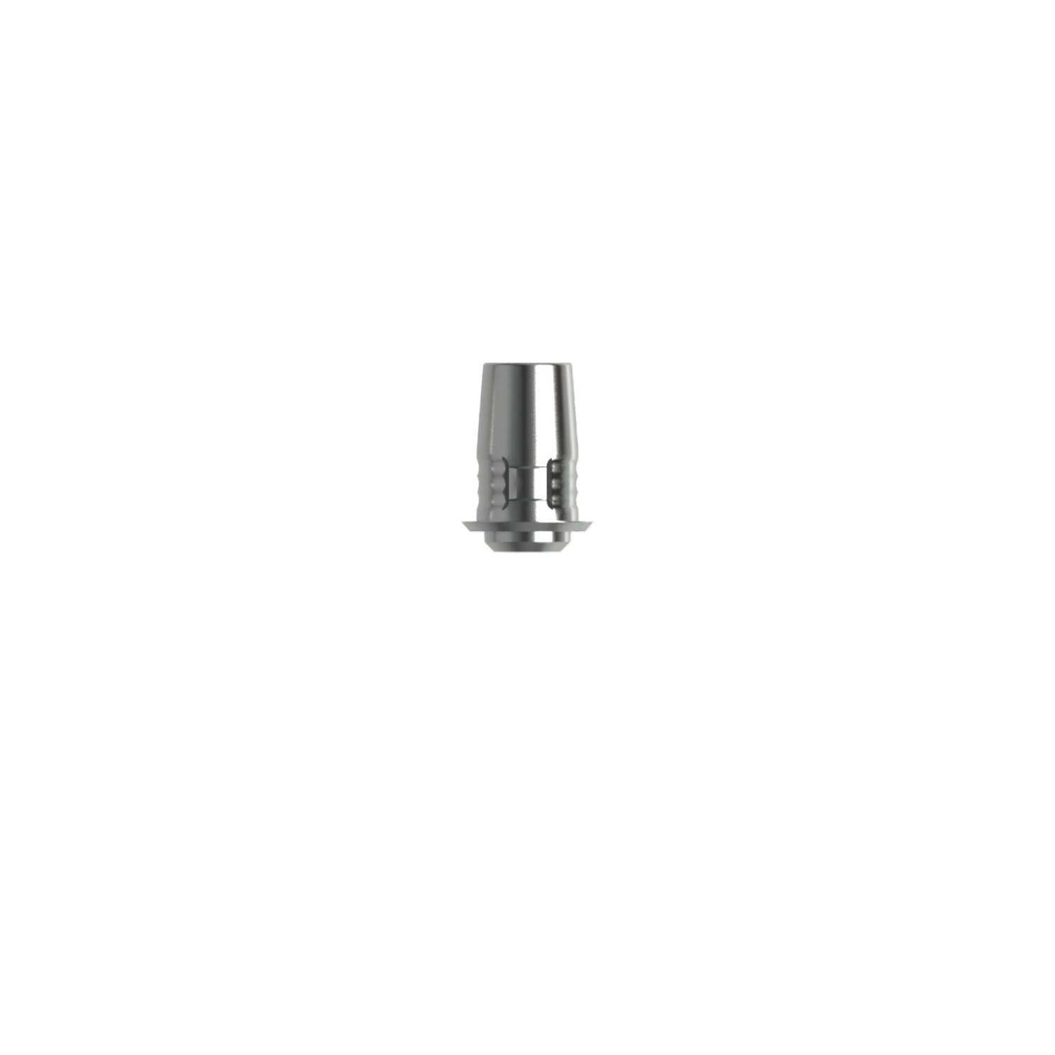 Titanium base, Cerec compatible ⌀ 3,4 (H 0.3 mm) for bridge.