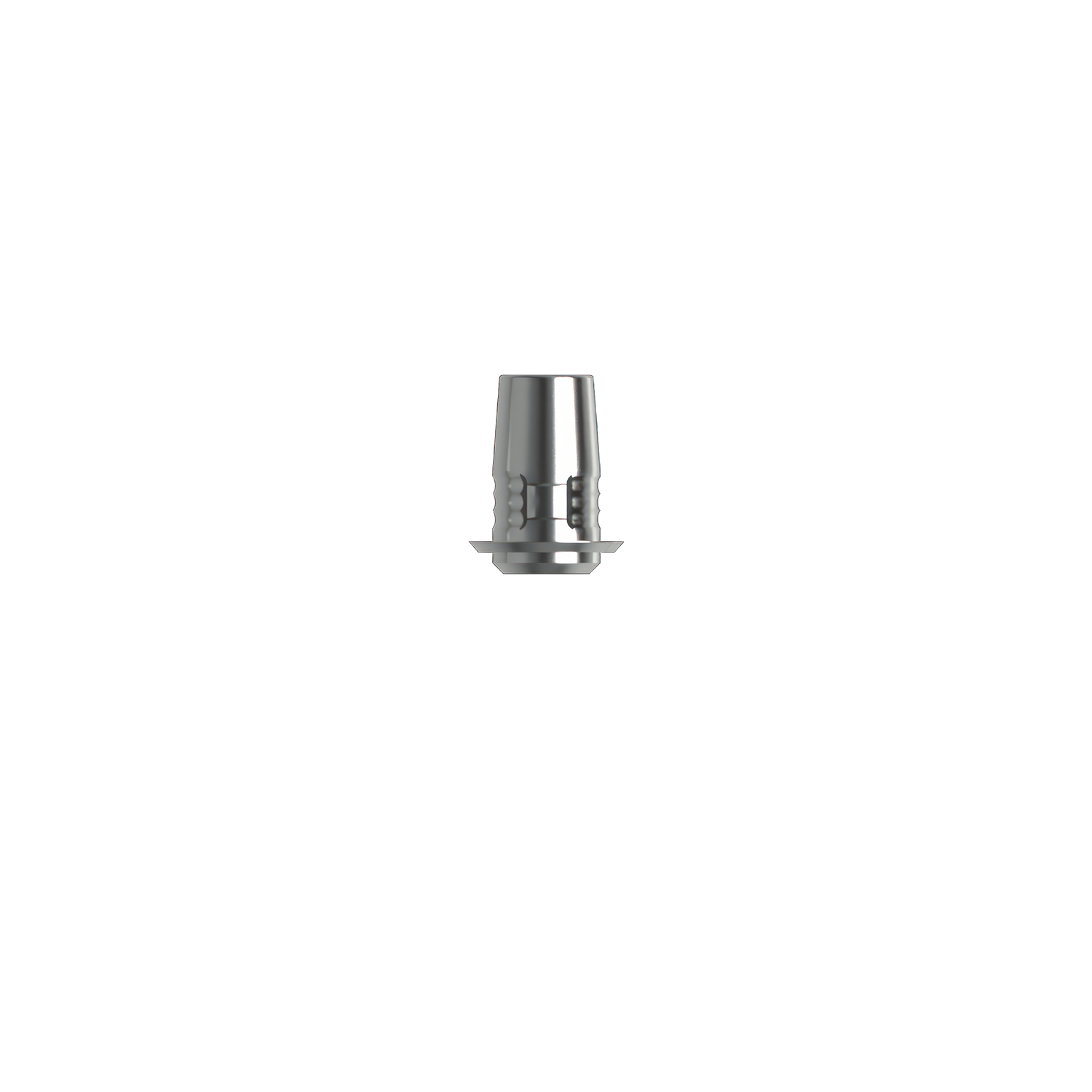 Titanium base, Cerec compatible ⌀ 3,8 (H 0.3 mm) for bridge.