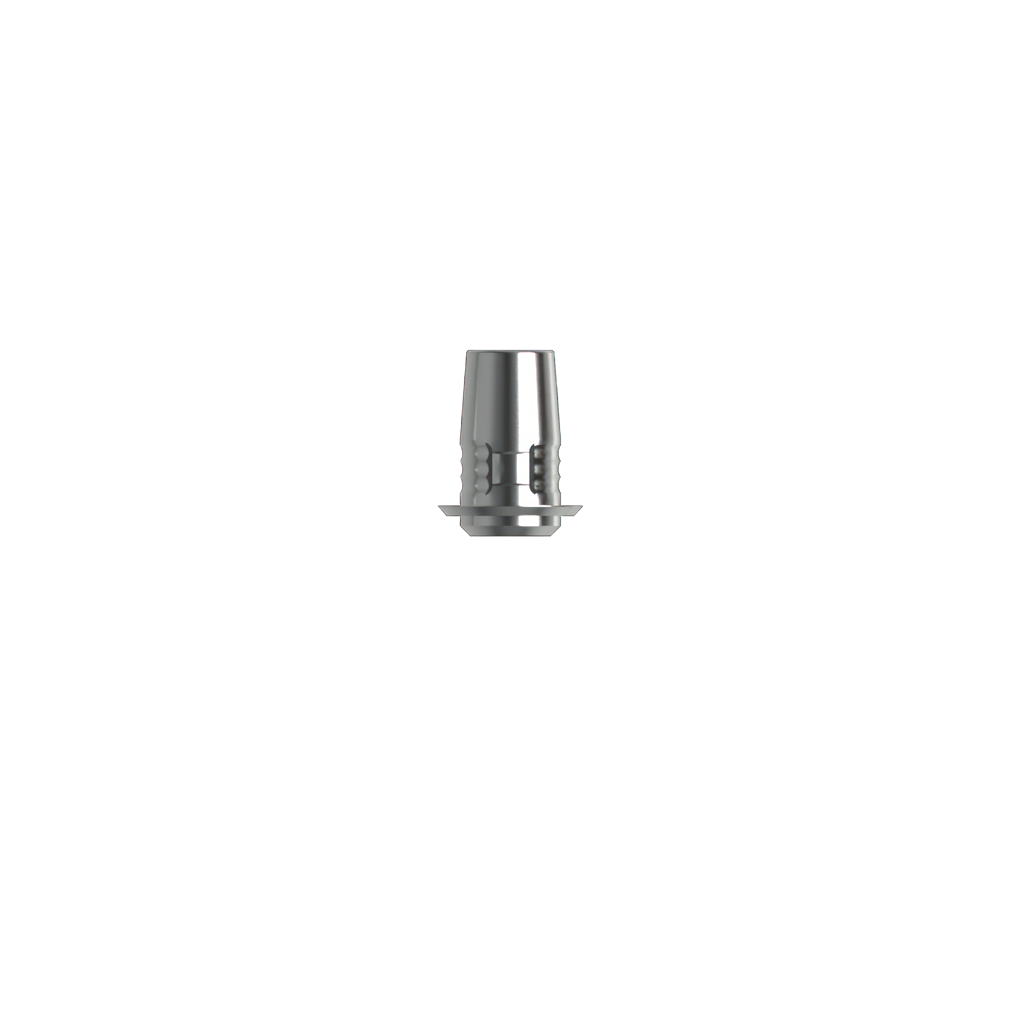 Titanium base, Cerec compatible ⌀ 3,8 (H 0.3 mm) for bridge.