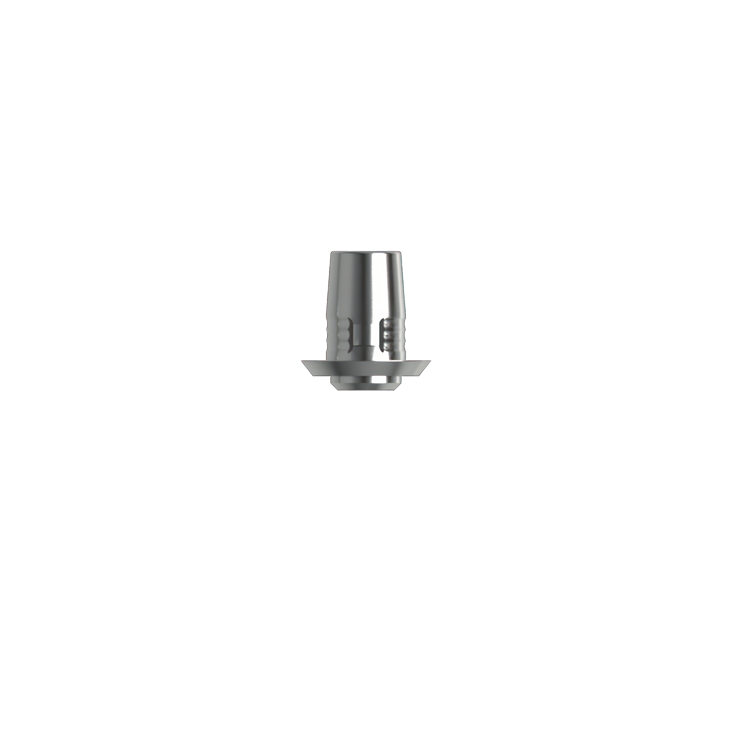 Titanium base, Cerec compatible ⌀ 4,5 (H 0.65 mm) for bridge.