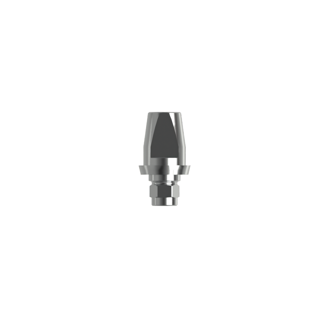 Titanium straight abutment ⌀ 5,5 (H 1.0 mm).
