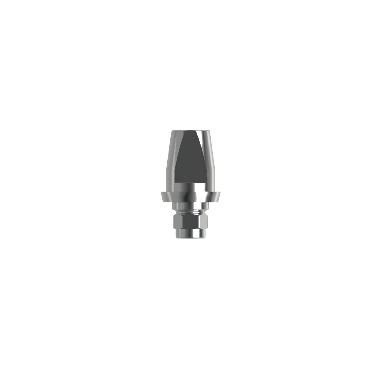 Titanium straight abutment ⌀ 5,5 (H 1.0 mm).