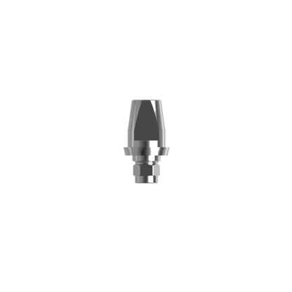 Titanium straight abutment ⌀ 5,5 (H 1.0 mm).