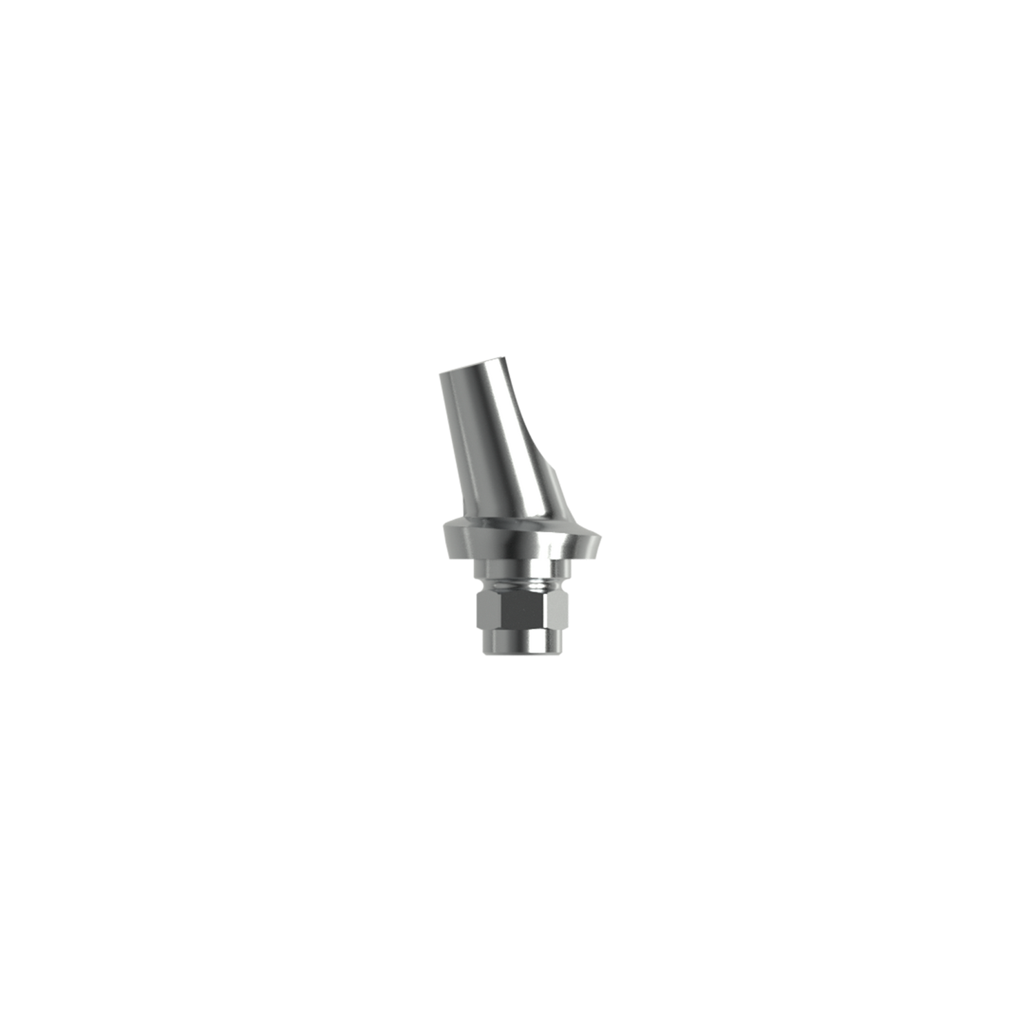 Titanium angled abutment 15°, ⌀ 5,5 (H 1.0 mm).