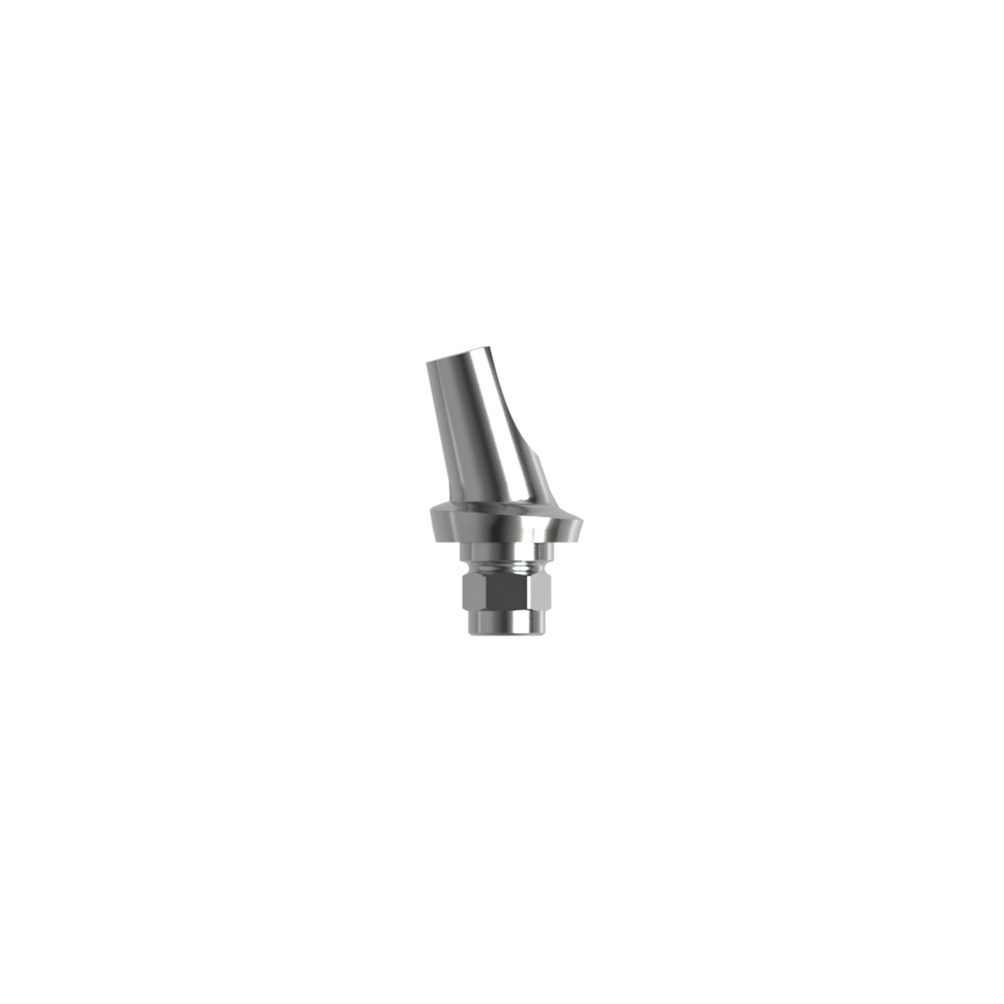 Titanium angled abutment 15°, ⌀ 5,5 (H 1.0 mm).