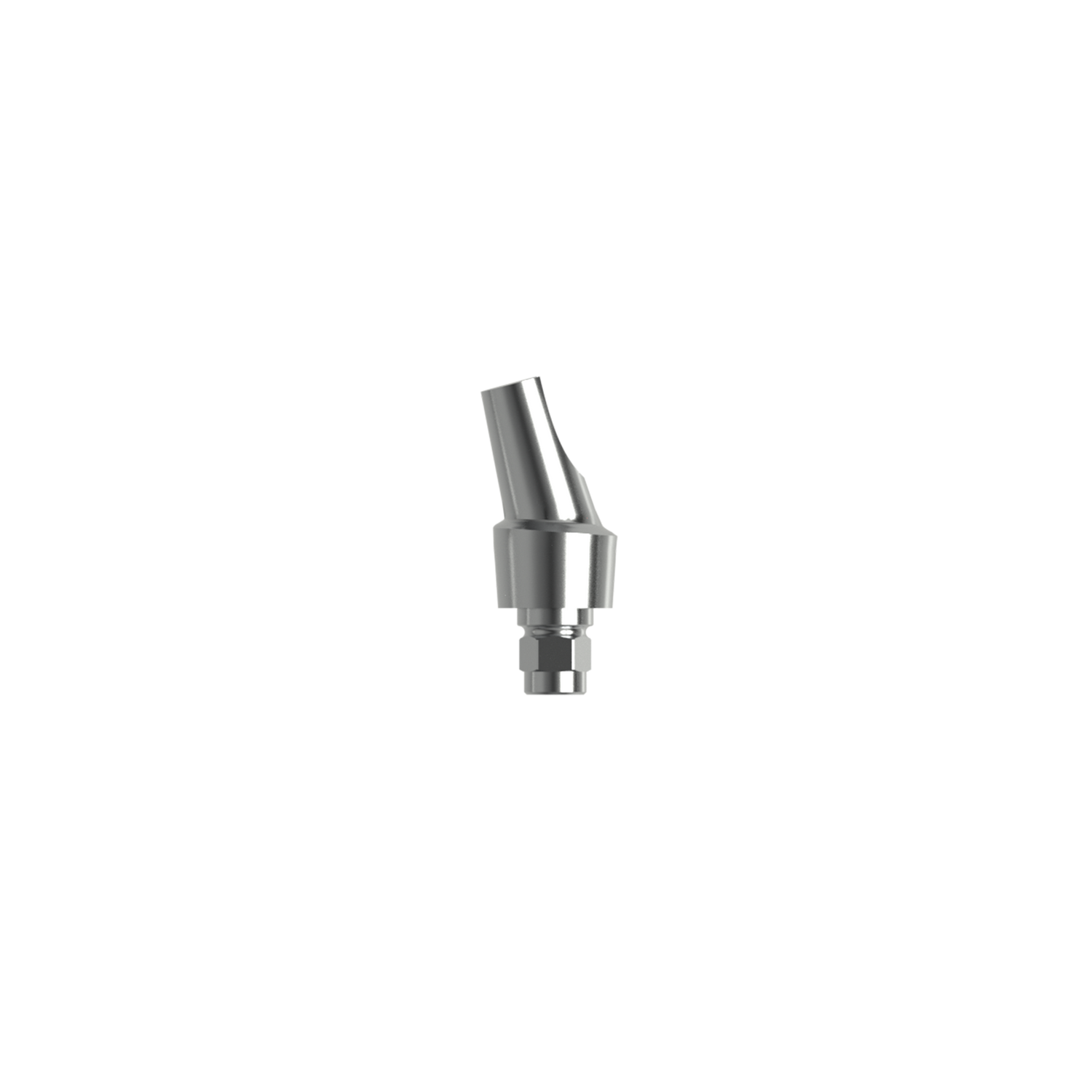 Titanium angled abutment 15°, ⌀ 4,5 (H 2.0 mm).
