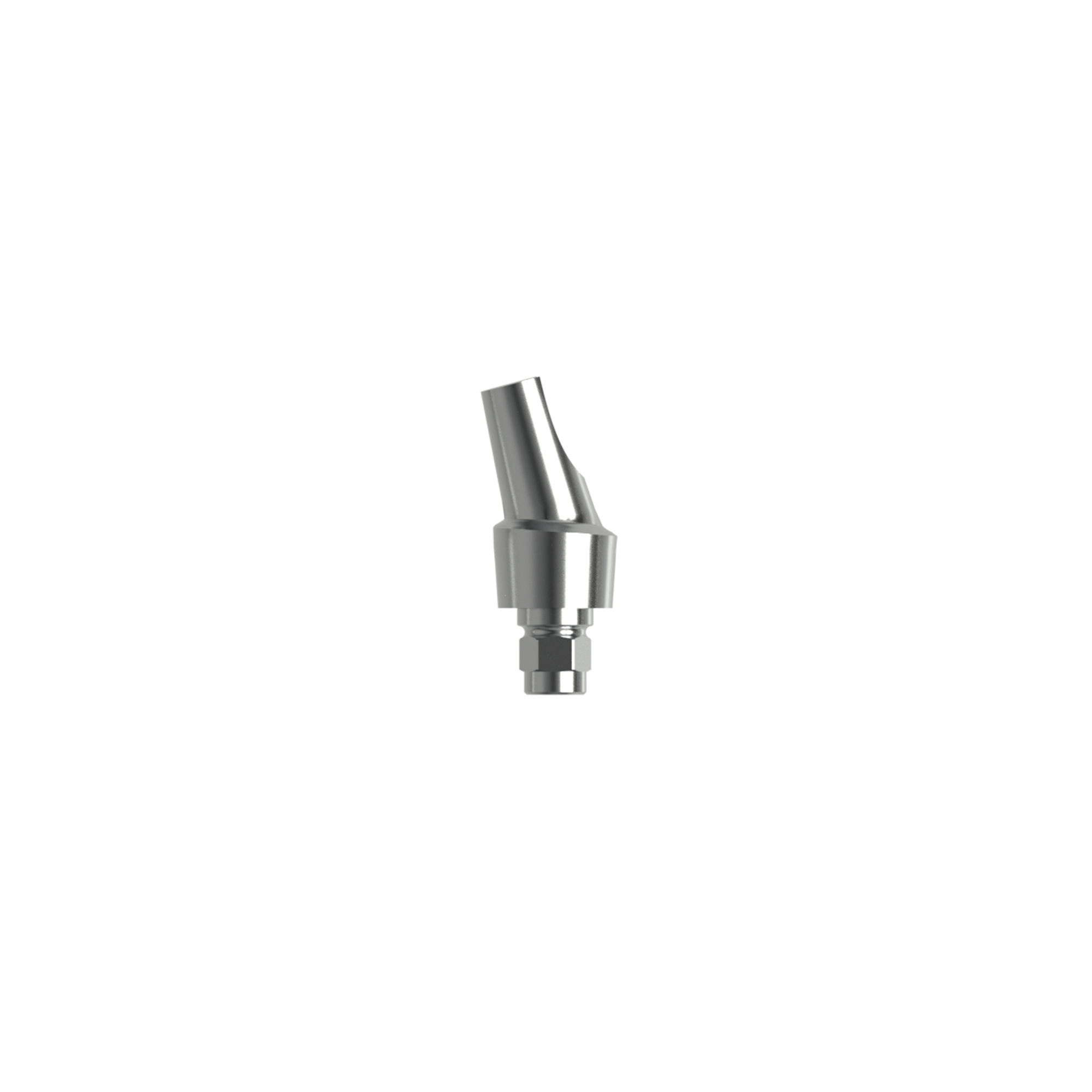 Titanium angled abutment 15°, ⌀ 4,5 (H 2.0 mm).