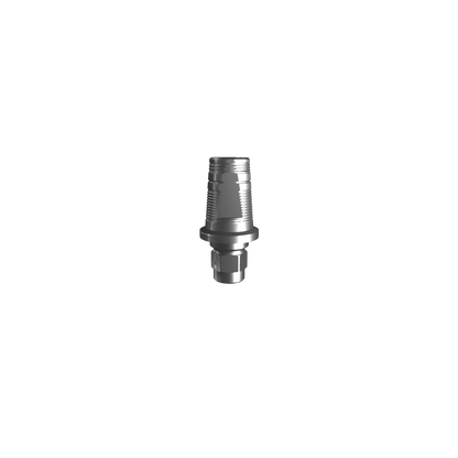Titanium base, GeoMedi compatible ⌀ 4,5 (H 1,3 mm) for single.