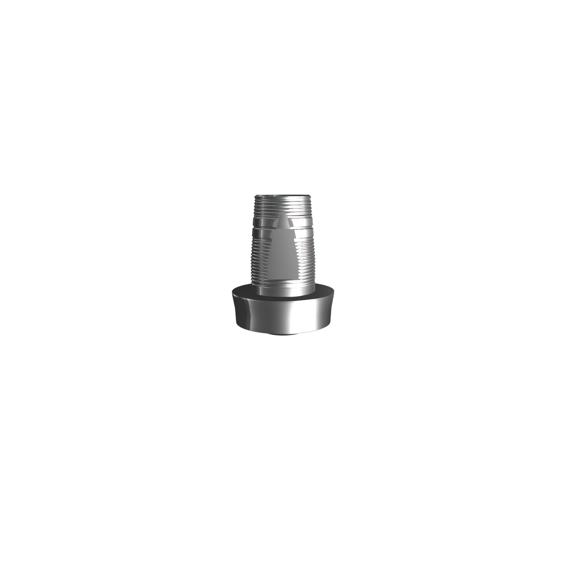 Titanium base, GeoMedi compatible ⌀ 5,5 (H 2,0 mm) for bridge.