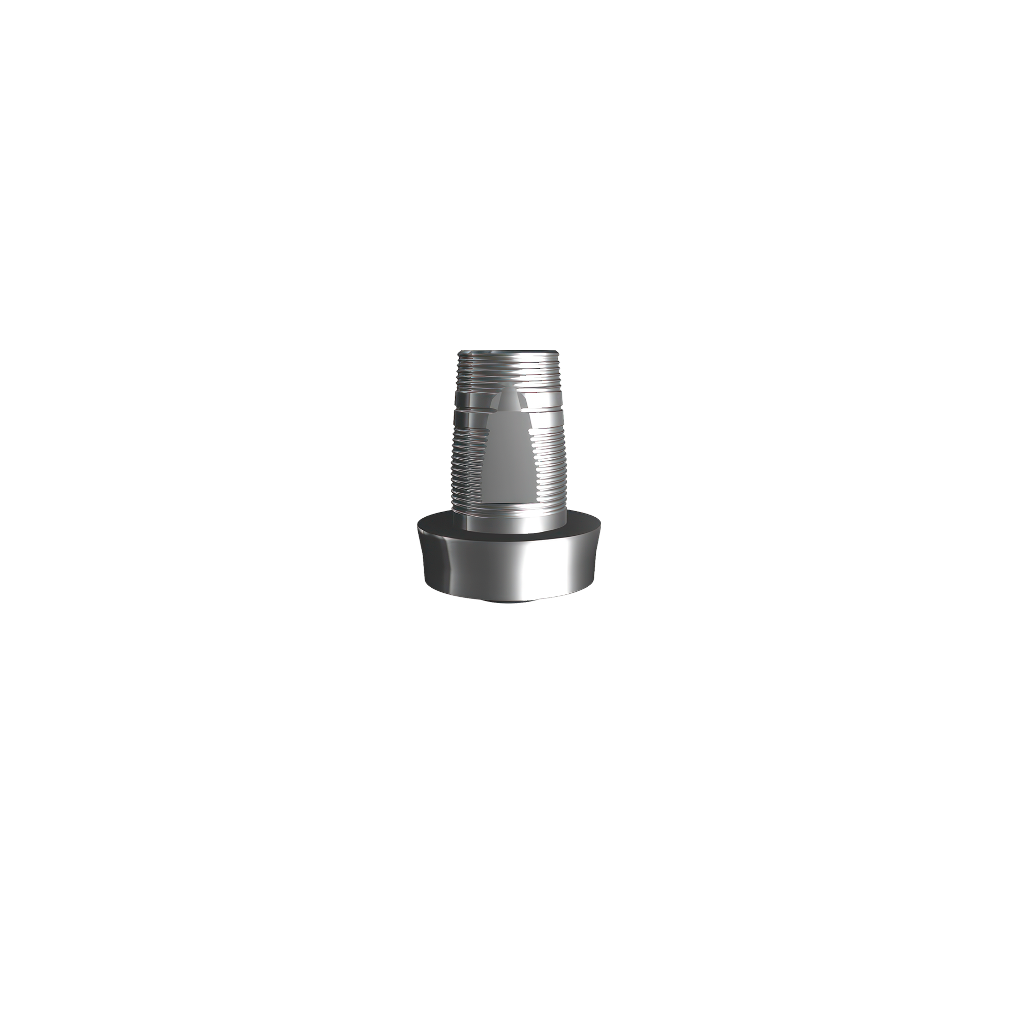Titanium base, GeoMedi compatible ⌀ 5,5 (H 2,0 mm) for bridge.