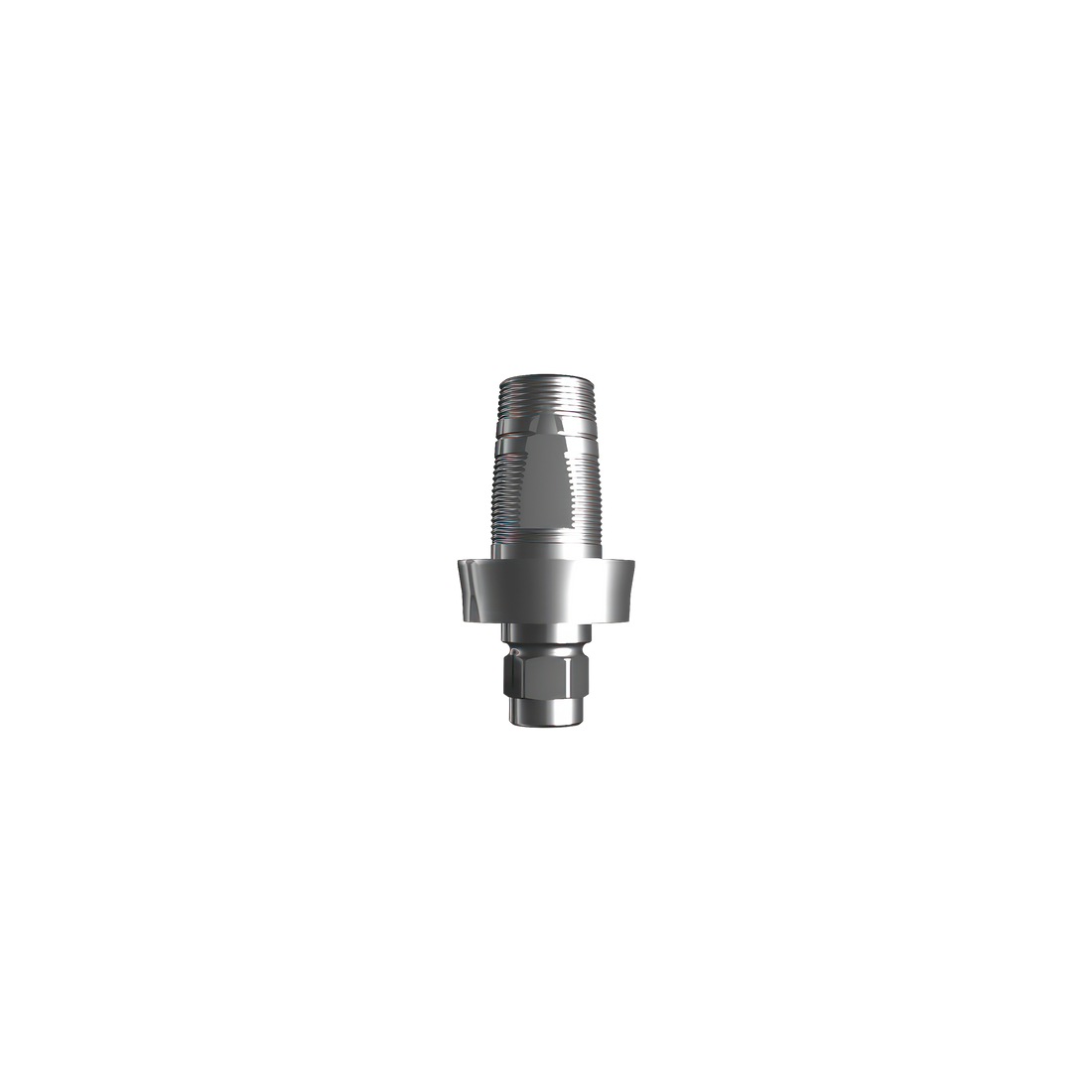Titanium base, GeoMedi compatible ⌀ 5,5 (H 2,0 mm) for single.