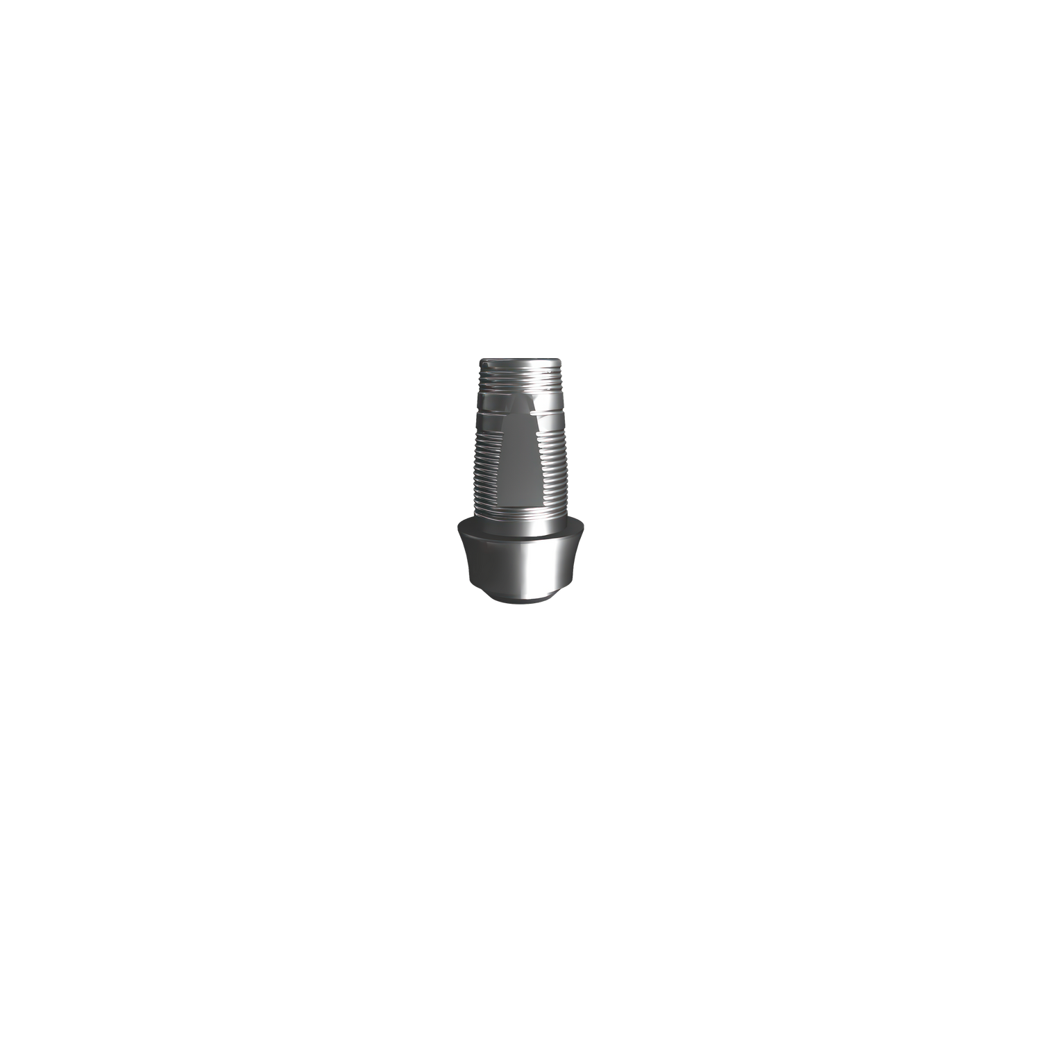Titanium base, GeoMedi compatible ⌀ 3,8 (H 2,0 mm) for bridge.
